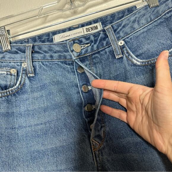 Lovers + Friends Diego High Rise Relaxed Fit Jeans in Paloma 28 - Picture 4 of 9